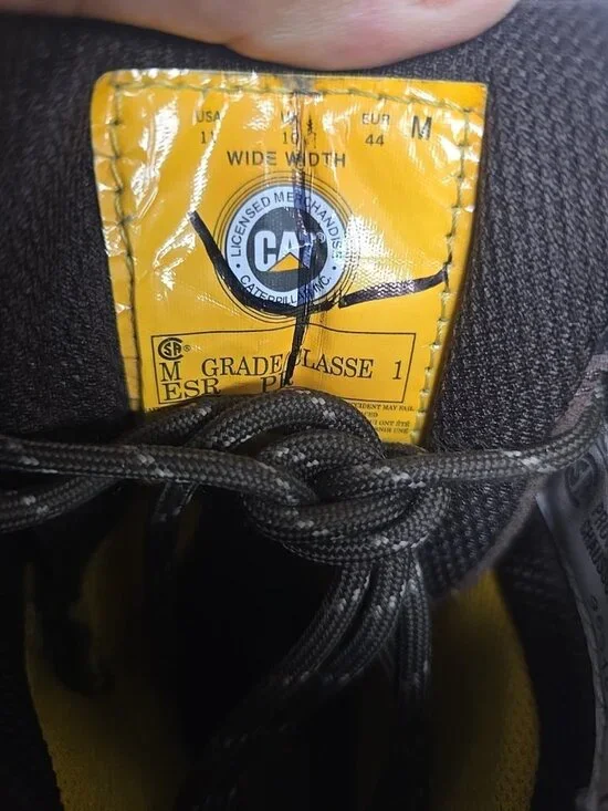 CATERPILLAR Men's 8'' Hauler XL Composite Toe Composite Plate Boots Brown 11W - Picture 4 of 7